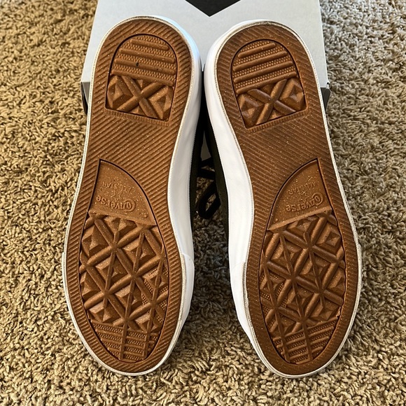 Converse Louie Lopez pro mid skate shoe. Mens size 7. Cargo khaki color. - Picture 3 of 5